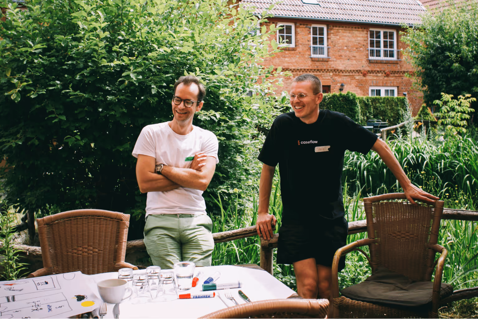 Arend Liese und Simon Wolff, Gründer von caseflow